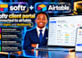 softr client portal connected to airtable with logins and dashboards